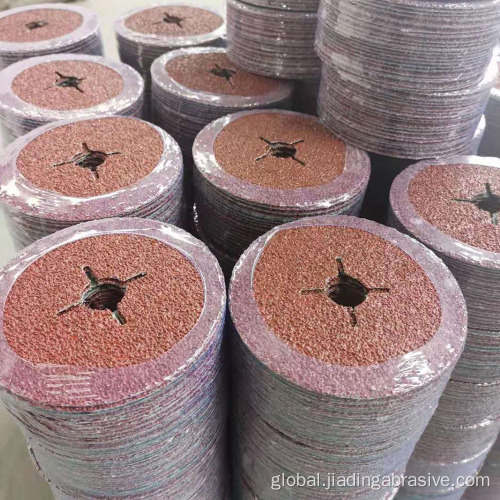 Abrasive Fiber Disc abrasive resin bonded grinding disc 100mm Factory